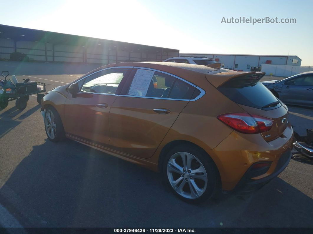 2017 Chevrolet Cruze Premier Auto Оранжевый vin: 3G1BF6SM0HS532162