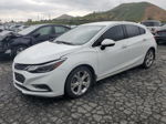 2017 Chevrolet Cruze Premier White vin: 3G1BF6SM0HS595309