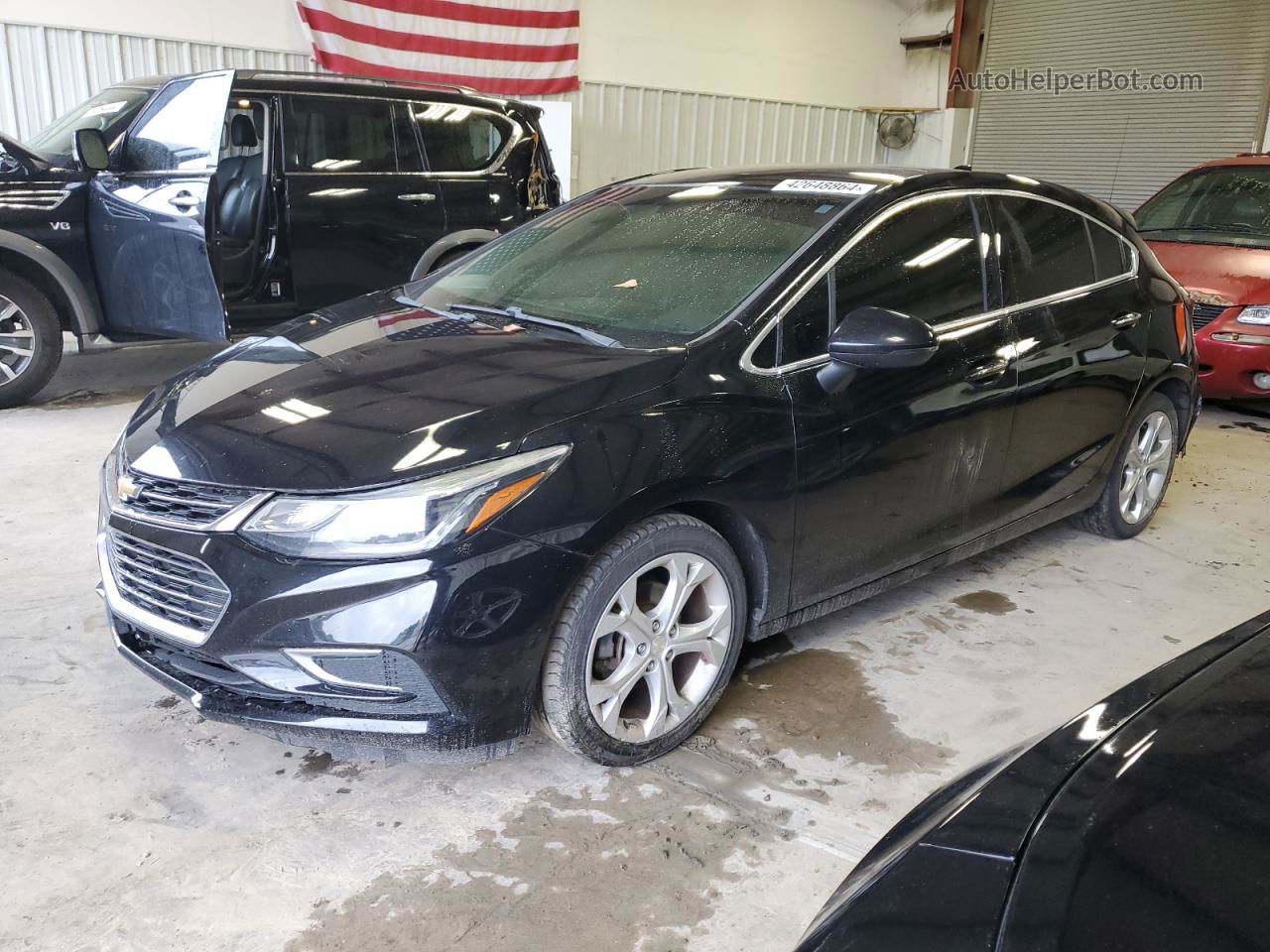 2017 Chevrolet Cruze Premier Black vin: 3G1BF6SM1HS608410