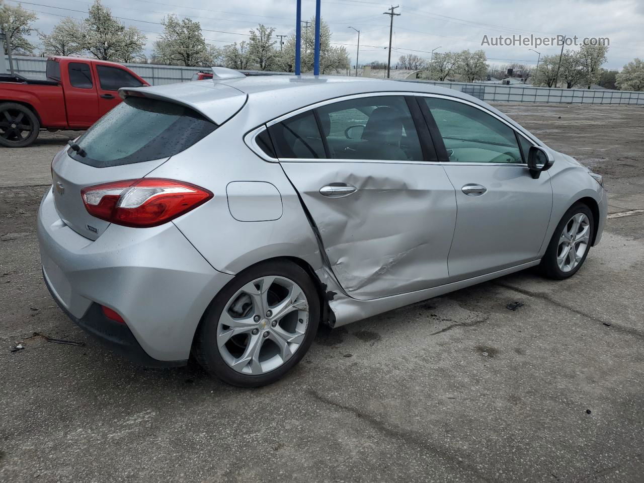 2017 Chevrolet Cruze Premier Silver vin: 3G1BF6SM2HS566460