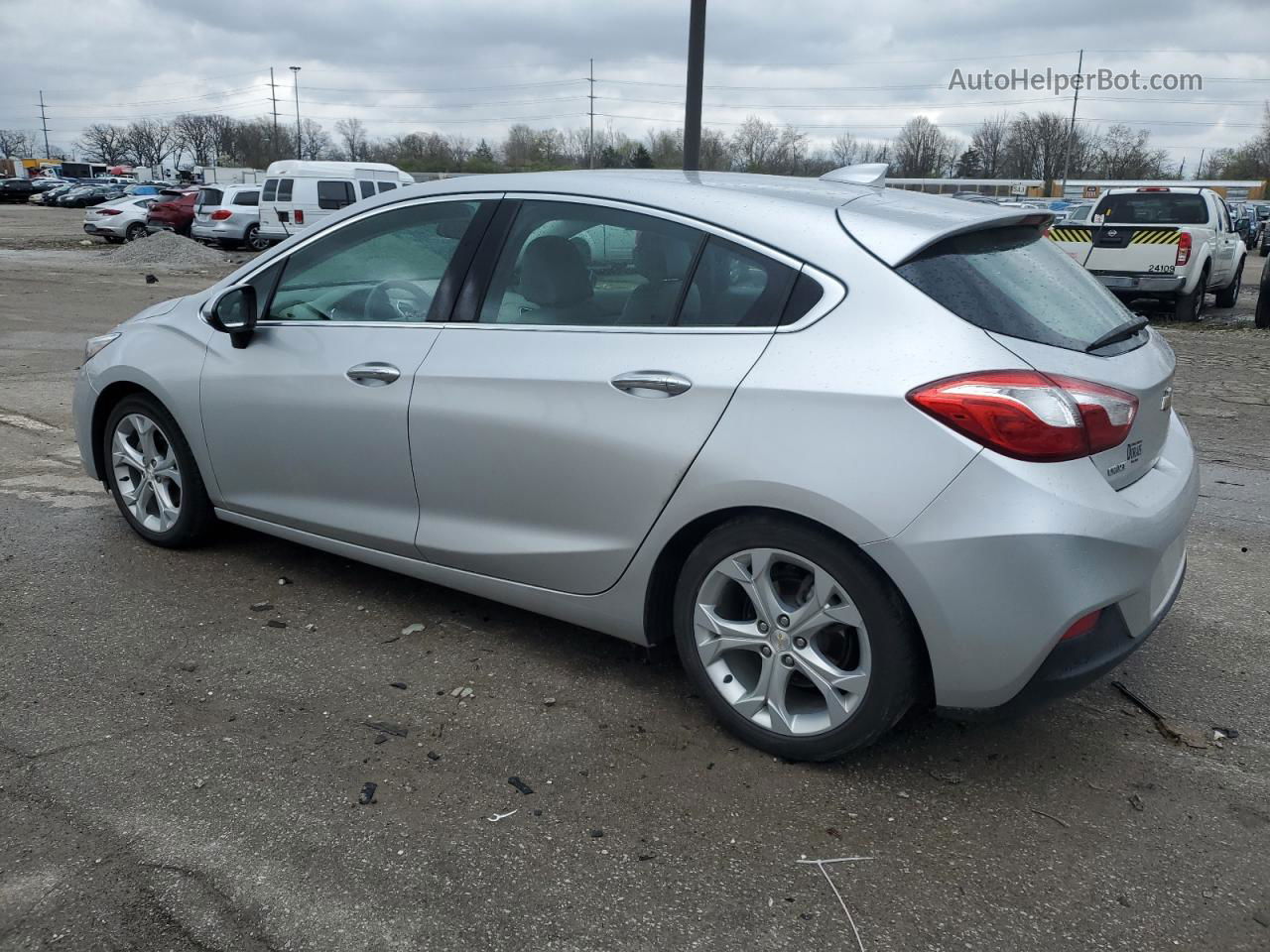 2017 Chevrolet Cruze Premier Silver vin: 3G1BF6SM2HS566460