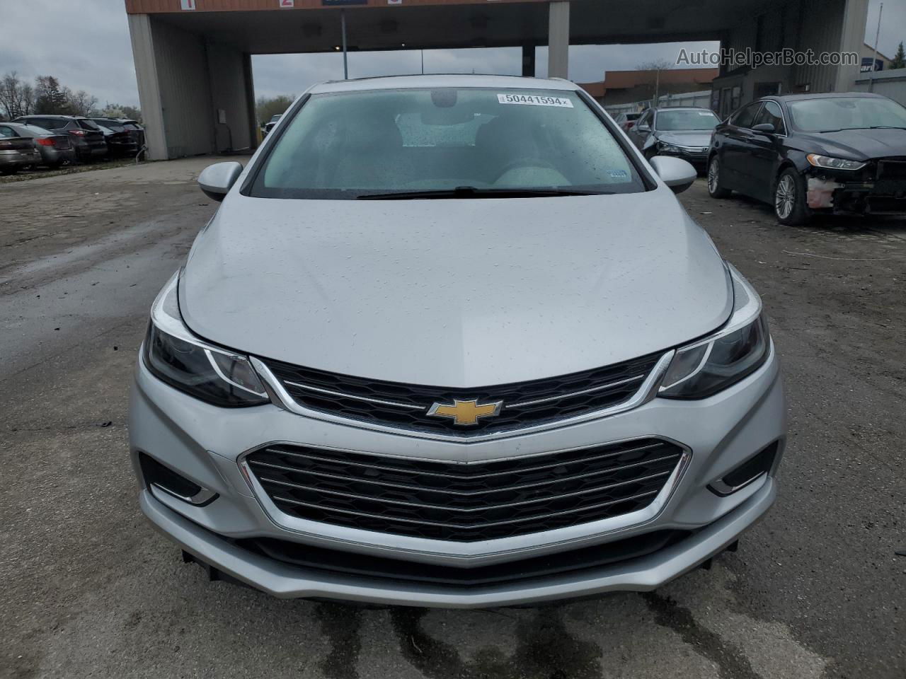 2017 Chevrolet Cruze Premier Silver vin: 3G1BF6SM2HS566460