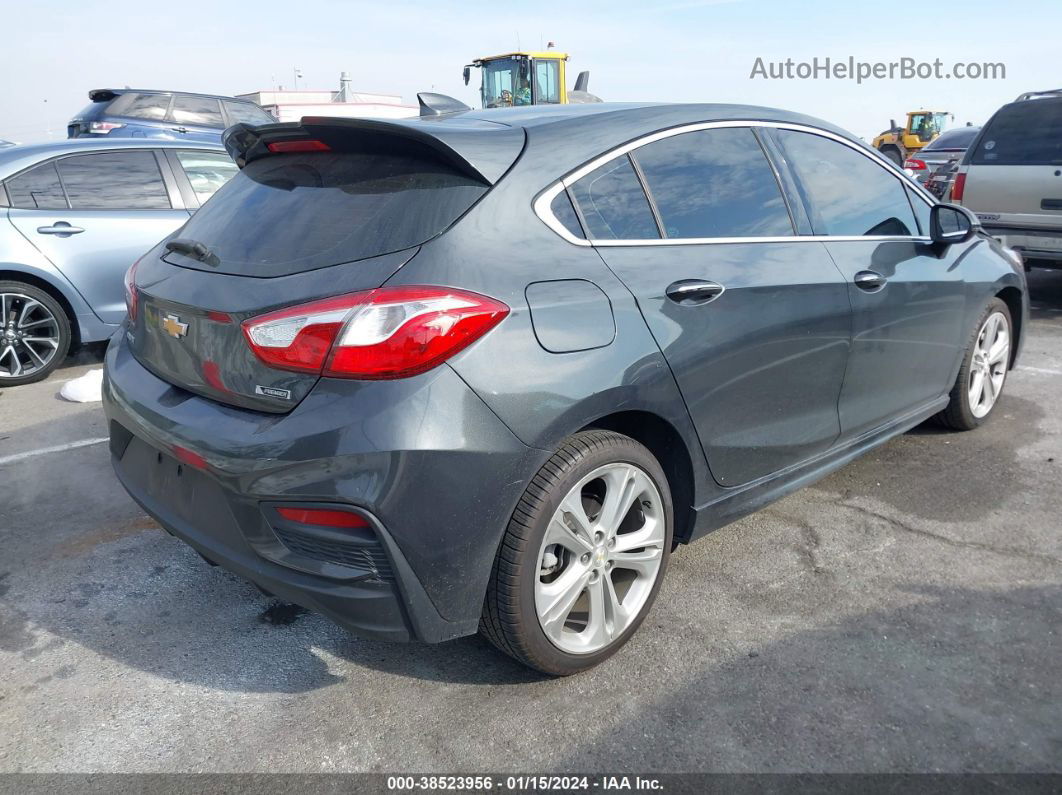 2018 Chevrolet Cruze Premier Auto Gray vin: 3G1BF6SM2JS607739