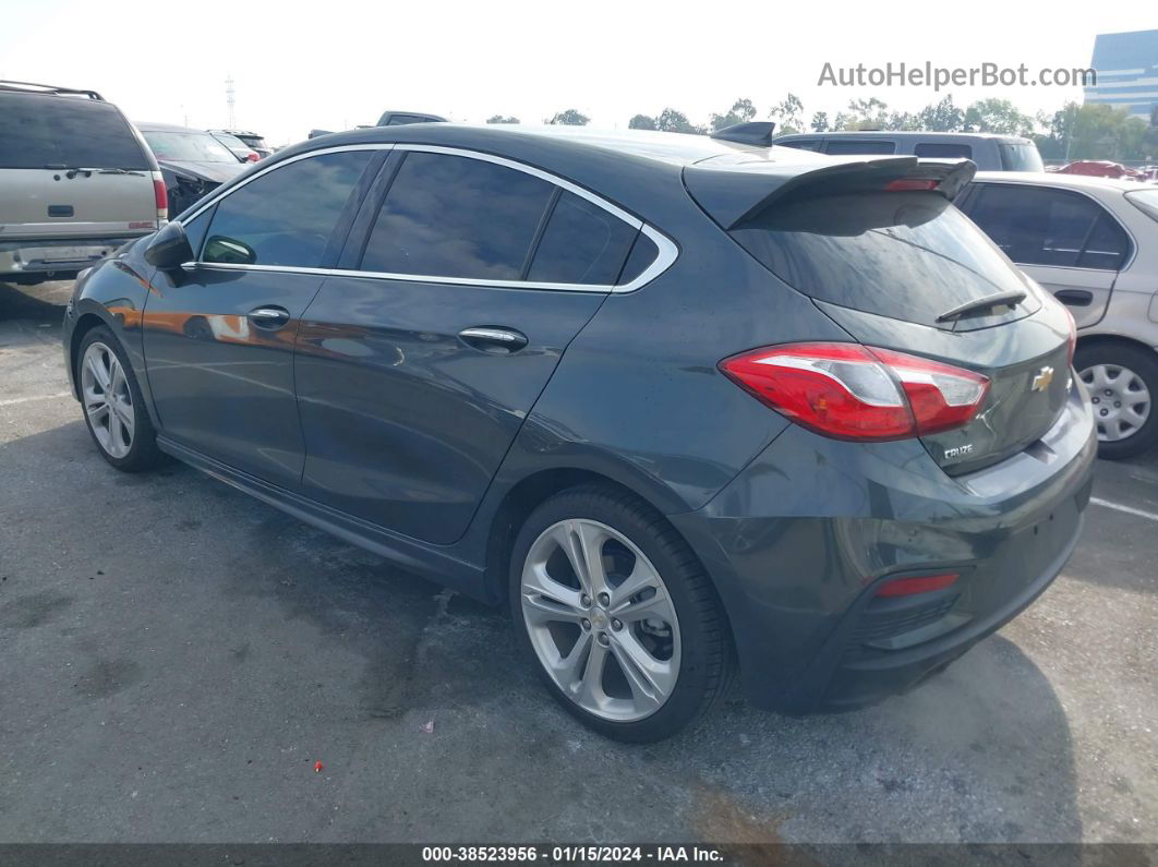 2018 Chevrolet Cruze Premier Auto Gray vin: 3G1BF6SM2JS607739