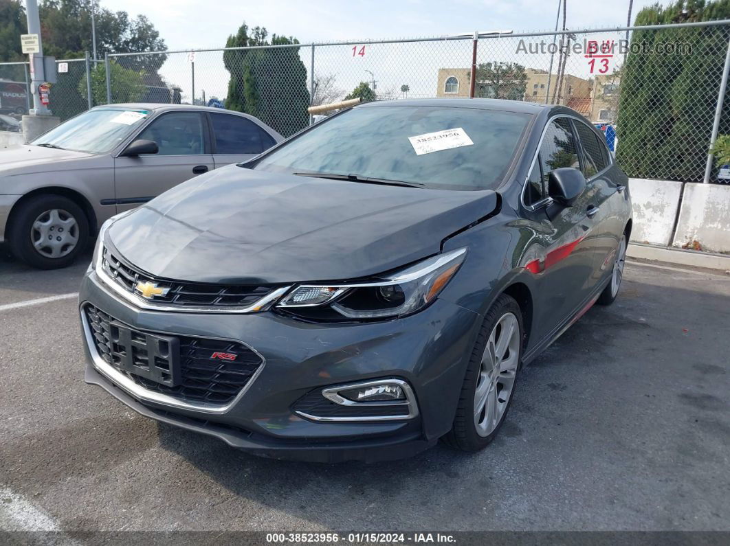 2018 Chevrolet Cruze Premier Auto Серый vin: 3G1BF6SM2JS607739