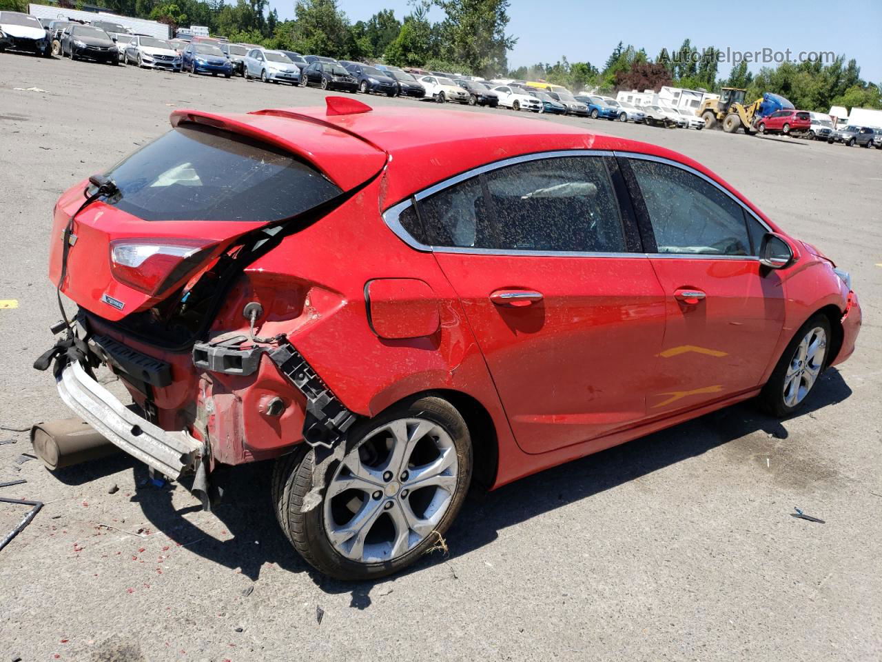 2017 Chevrolet Cruze Premier Red vin: 3G1BF6SM4HS604755