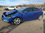 2018 Chevrolet Cruze Premier Blue vin: 3G1BF6SM4JS571374