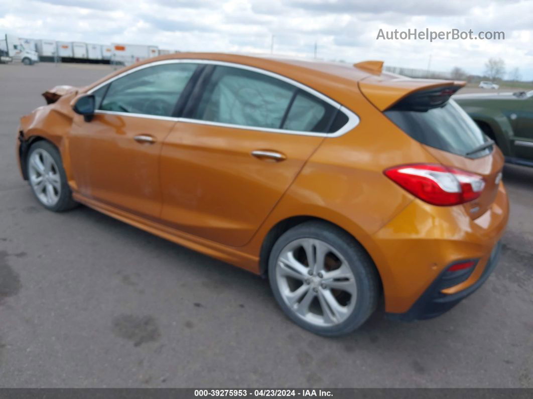 2017 Chevrolet Cruze Premier Auto Оранжевый vin: 3G1BF6SM5HS539074