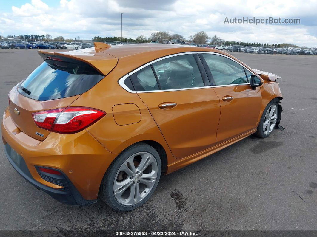 2017 Chevrolet Cruze Premier Auto Оранжевый vin: 3G1BF6SM5HS539074