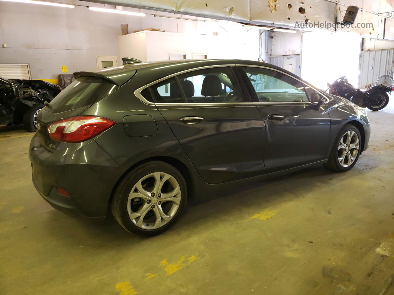 2017 Chevrolet Cruze Premier Gray vin: 3G1BF6SM5HS555646