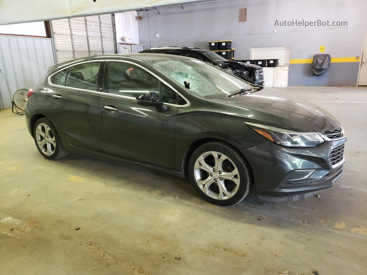 2017 Chevrolet Cruze Premier Gray vin: 3G1BF6SM5HS555646