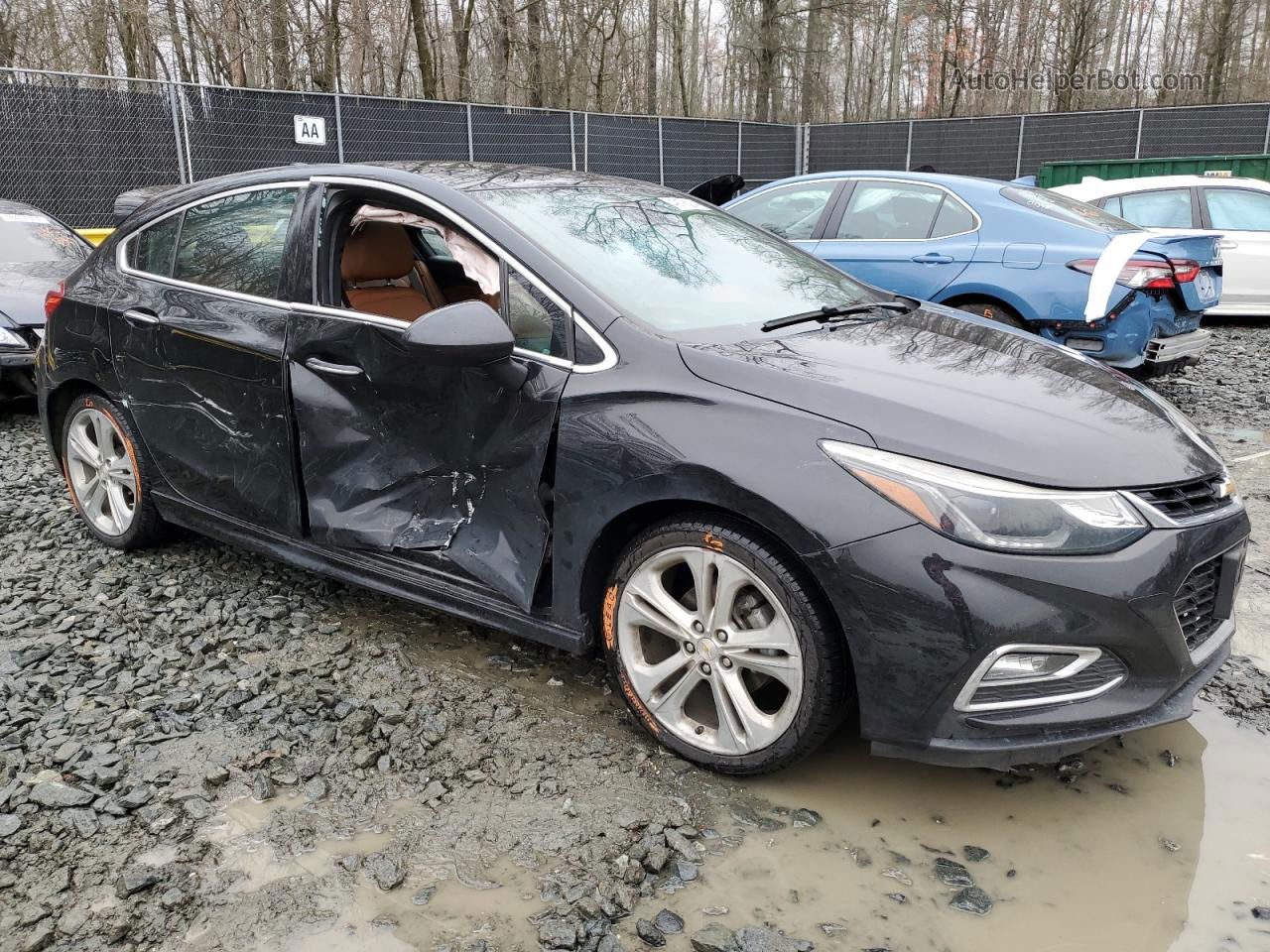 2017 Chevrolet Cruze Premier Black vin: 3G1BF6SM6HS580975