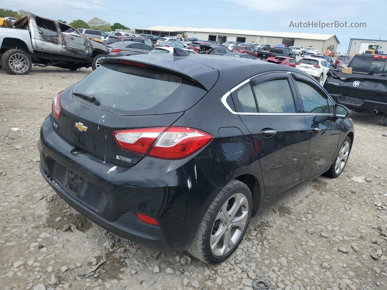 2018 Chevrolet Cruze Premier Black vin: 3G1BF6SM6JS564314