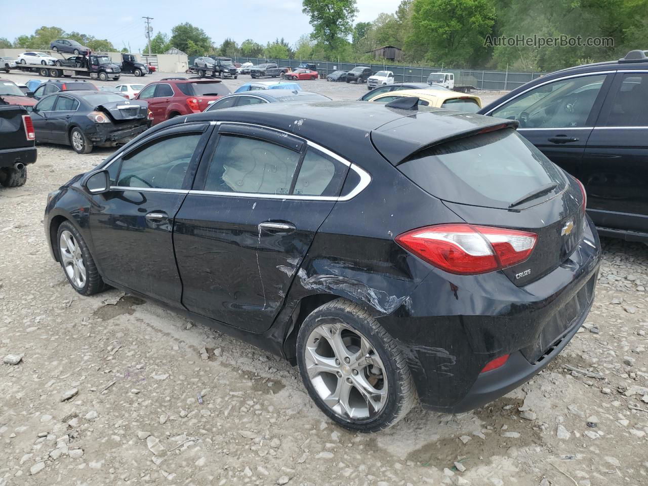 2018 Chevrolet Cruze Premier Black vin: 3G1BF6SM6JS564314