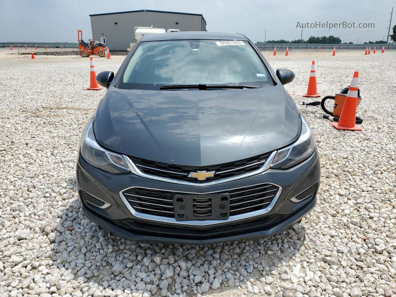 2018 Chevrolet Cruze Premier Gray vin: 3G1BF6SM7JS650585