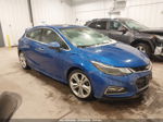 2017 Chevrolet Cruze Premier Auto Blue vin: 3G1BF6SM8HS536539