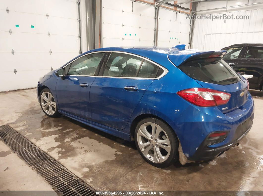 2017 Chevrolet Cruze Premier Auto Blue vin: 3G1BF6SM8HS536539