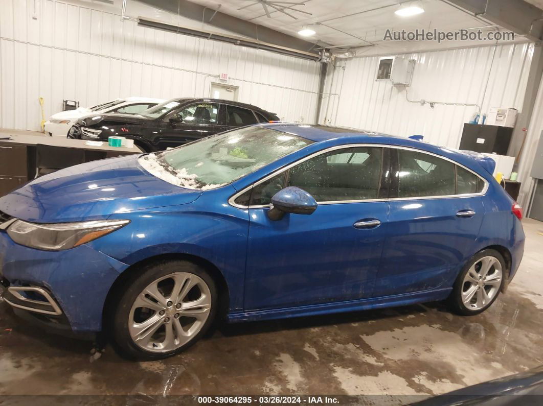 2017 Chevrolet Cruze Premier Auto Blue vin: 3G1BF6SM8HS536539