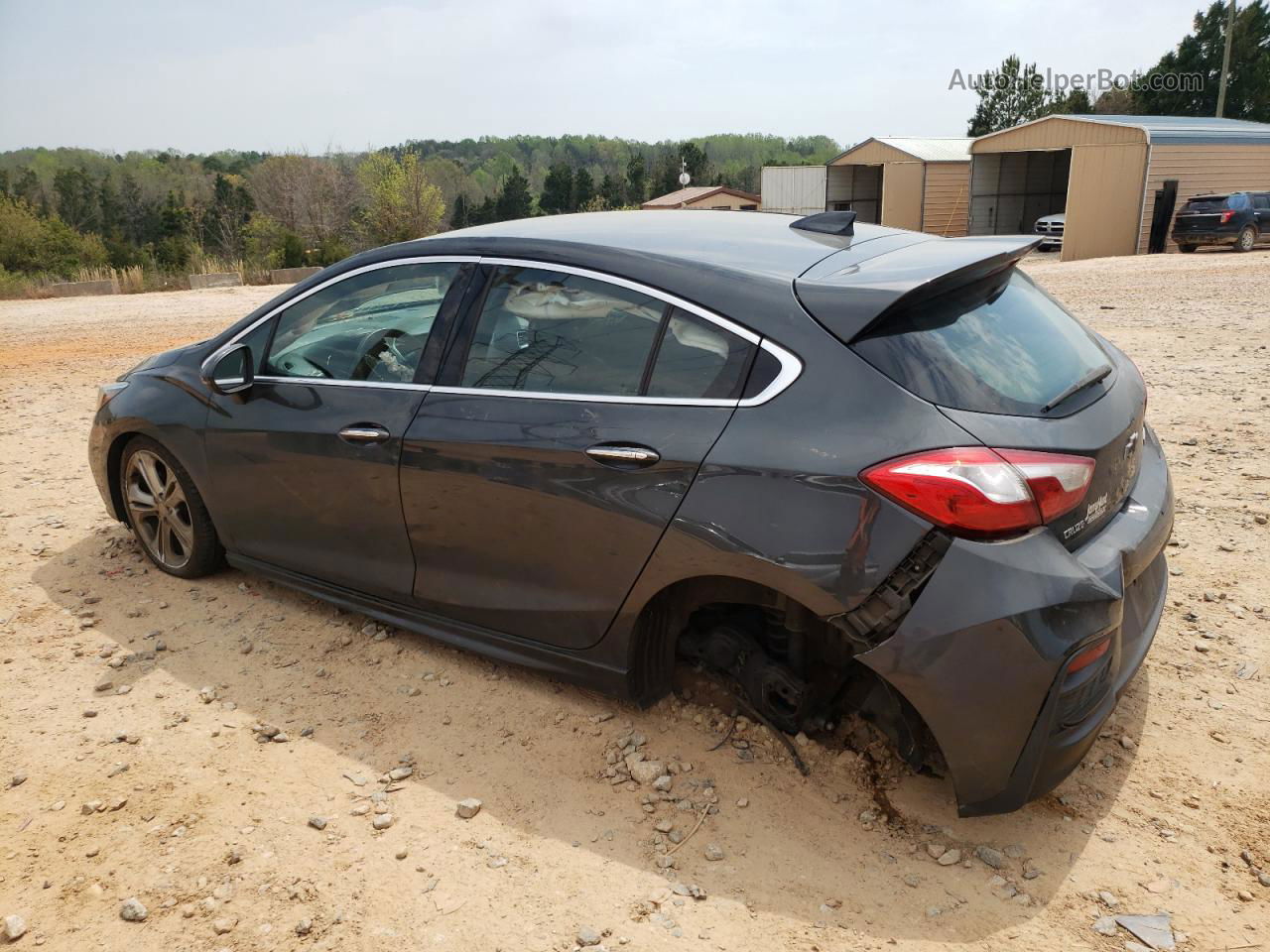 2018 Chevrolet Cruze Premier Black vin: 3G1BF6SM8JS519147