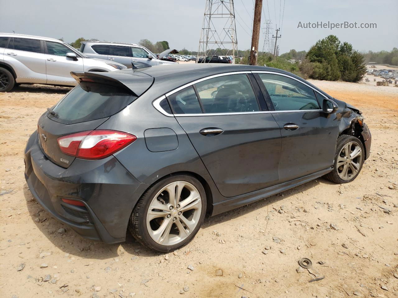 2018 Chevrolet Cruze Premier Black vin: 3G1BF6SM8JS519147