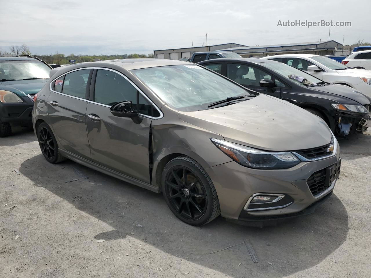 2017 Chevrolet Cruze Premier Tan vin: 3G1BF6SM9HS535545