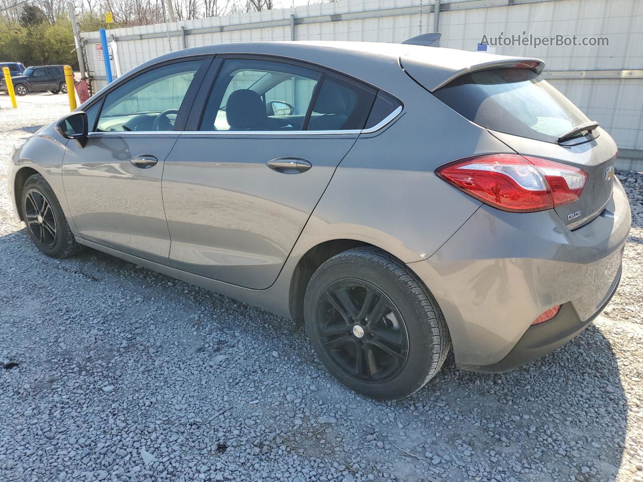 2018 Chevrolet Cruze Lt Gray vin: 3G1BH6SE4JS598898