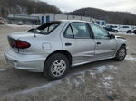 2000 Pontiac Sunfire Se Silver vin: 3G2JB524XYS111837