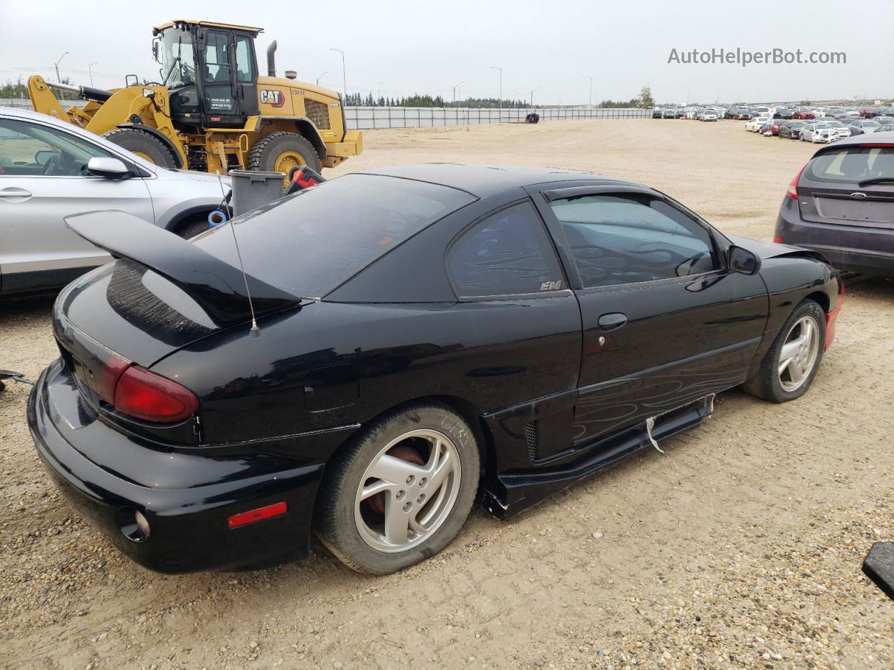 2000 Pontiac Sunfire Gt Black vin: 3G2JD12T7YS201344