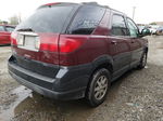 2004 Buick Rendezvous Cx Burgundy vin: 3G5DA03E04S506858