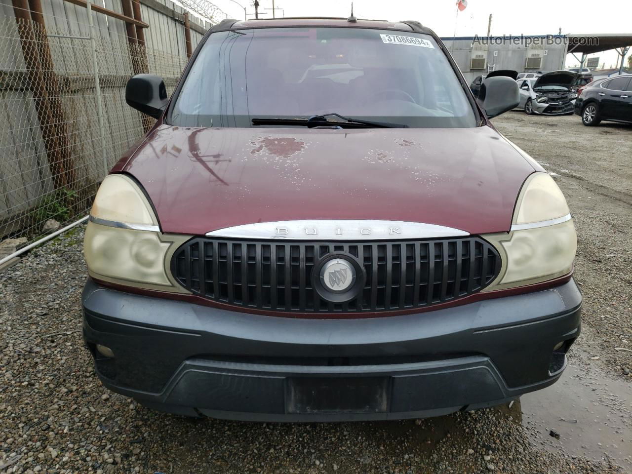 2004 Buick Rendezvous Cx Burgundy vin: 3G5DA03E04S506858