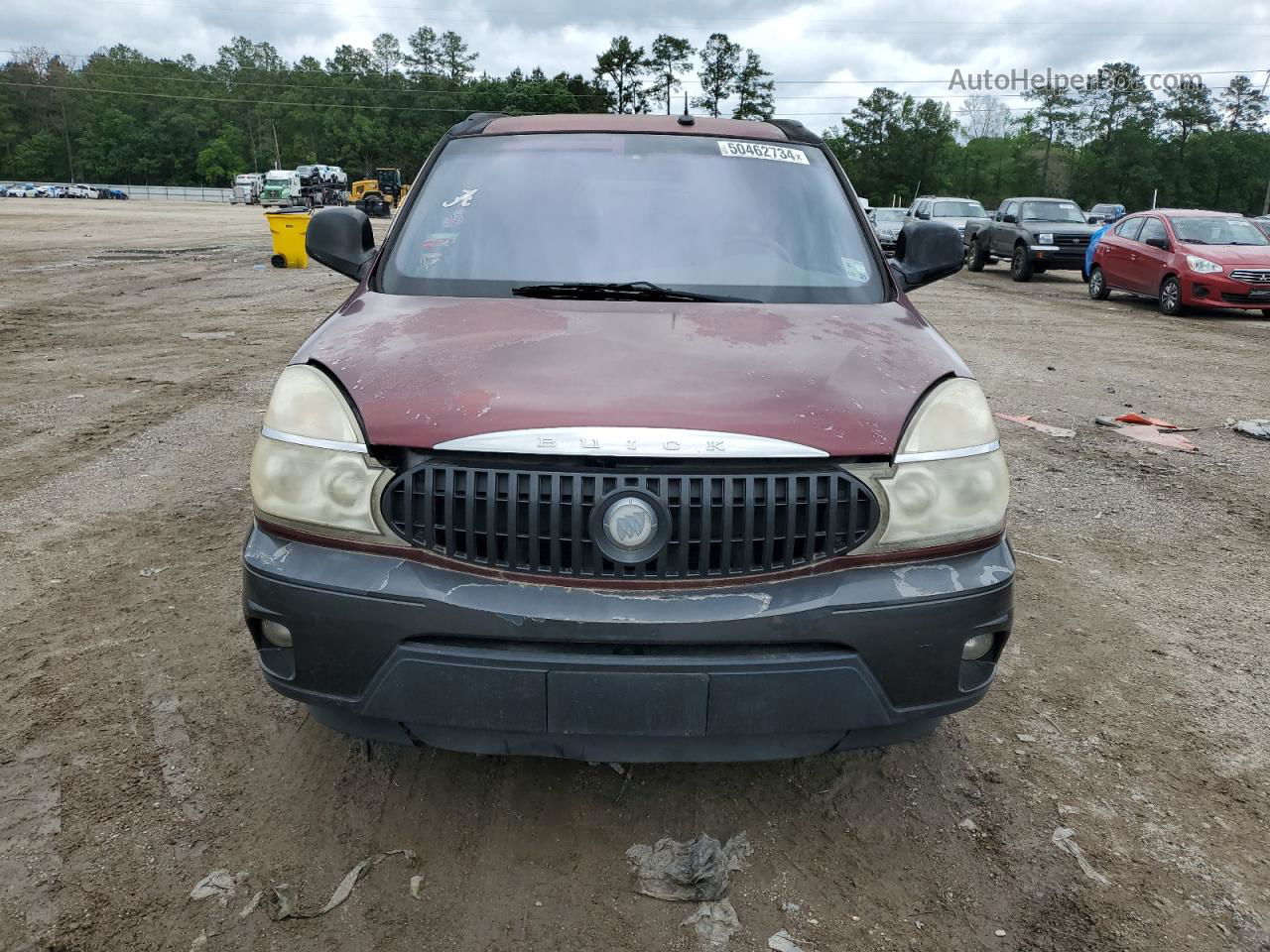 2004 Buick Rendezvous Cx Burgundy vin: 3G5DA03E04S521330