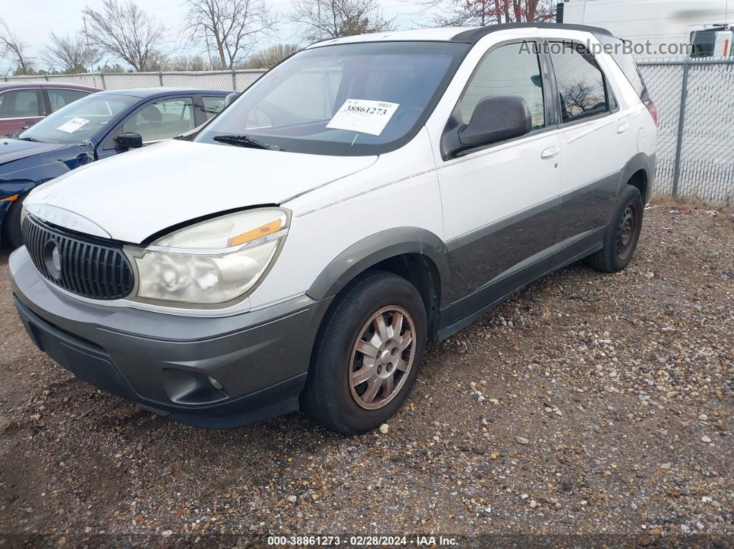 2004 Buick Rendezvous Cx White vin: 3G5DA03E04S559110