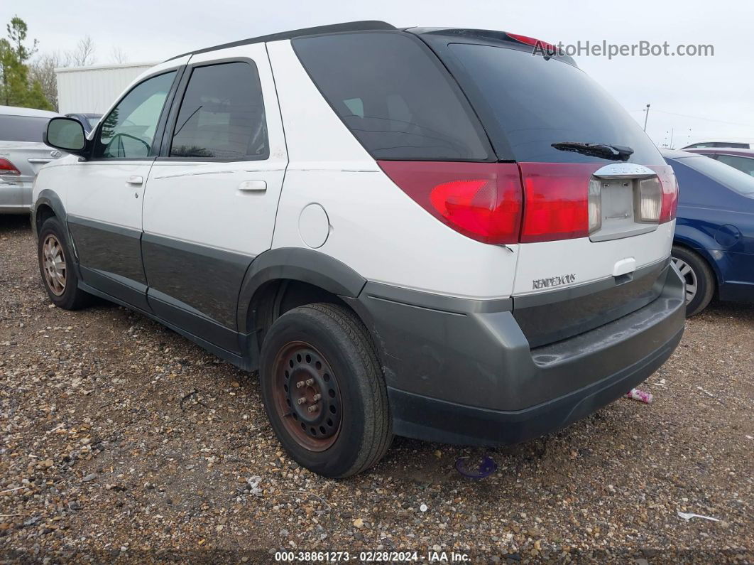 2004 Buick Rendezvous Cx White vin: 3G5DA03E04S559110