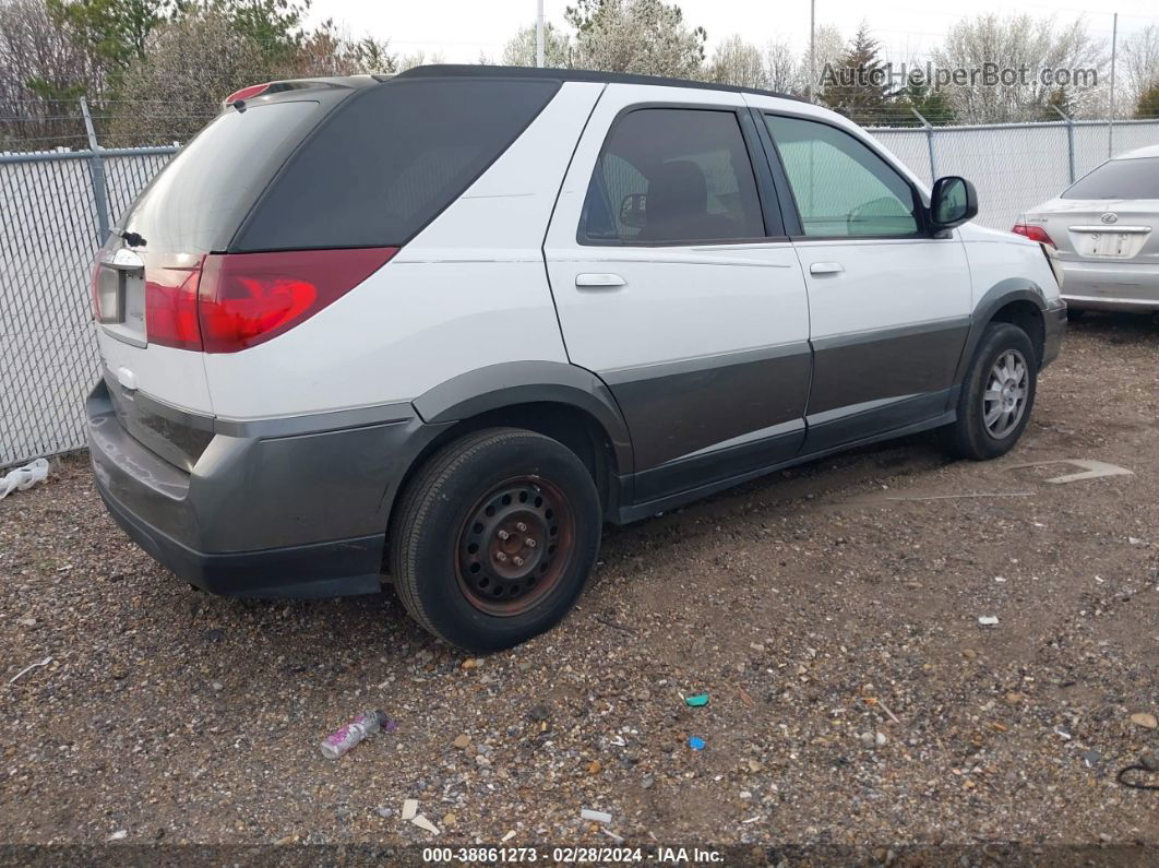 2004 Buick Rendezvous Cx White vin: 3G5DA03E04S559110