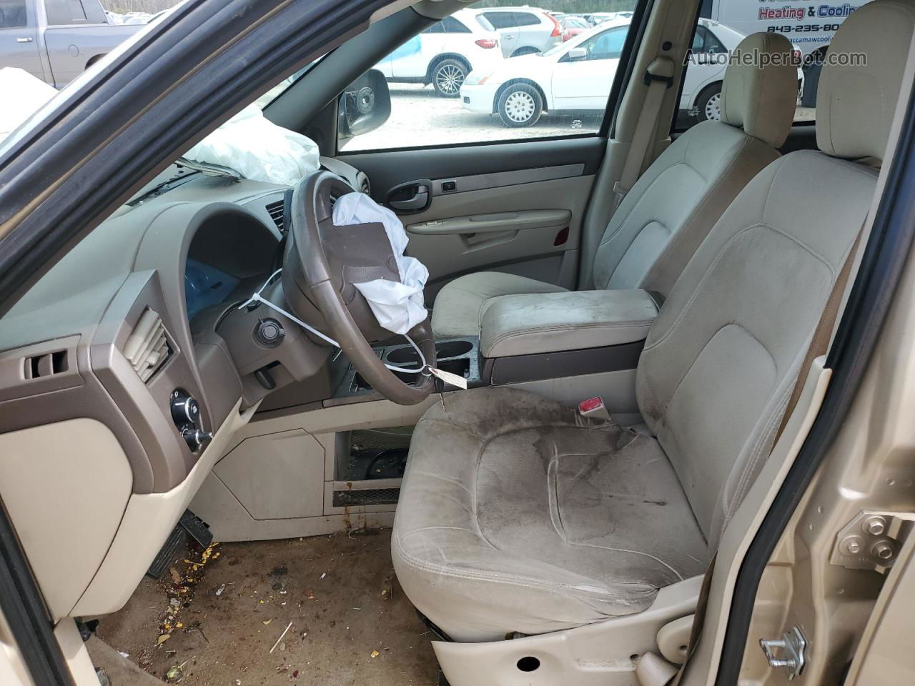 2004 Buick Rendezvous Cx Золотой vin: 3G5DA03E14S590429