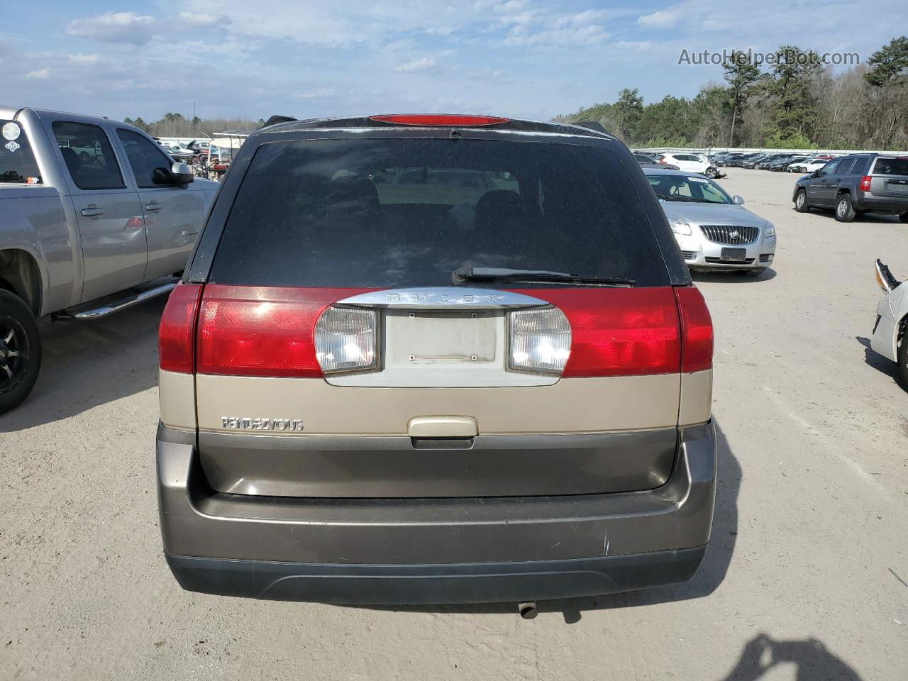 2004 Buick Rendezvous Cx Gold vin: 3G5DA03E14S590429