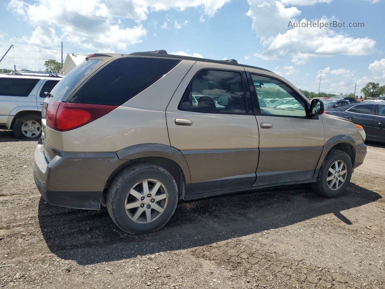 2004 Buick Rendezvous Cx Золотой vin: 3G5DA03E24S510801