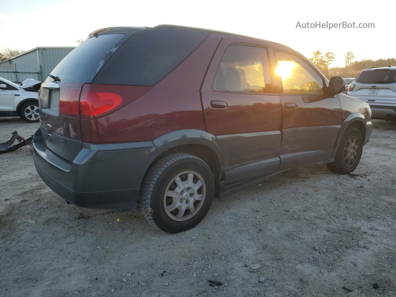 2004 Buick Rendezvous Cx Burgundy vin: 3G5DA03E24S567628