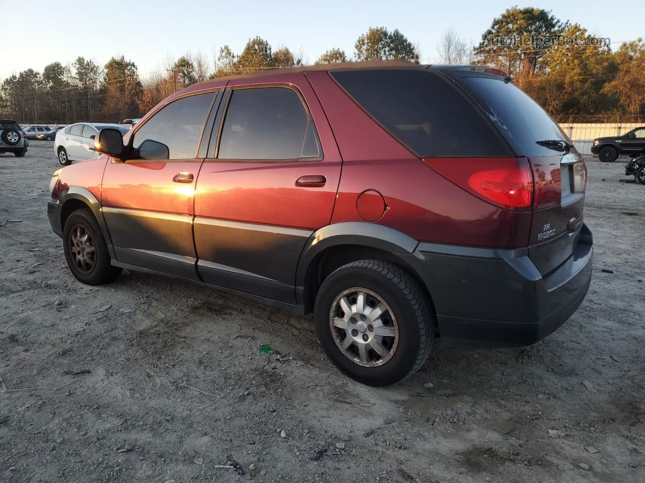 2004 Buick Rendezvous Cx Burgundy vin: 3G5DA03E24S567628