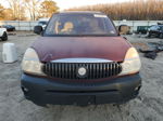 2004 Buick Rendezvous Cx Burgundy vin: 3G5DA03E24S567628