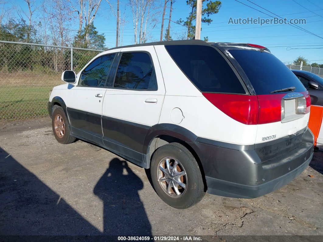 2004 Buick Rendezvous Cx White vin: 3G5DA03E24S587619