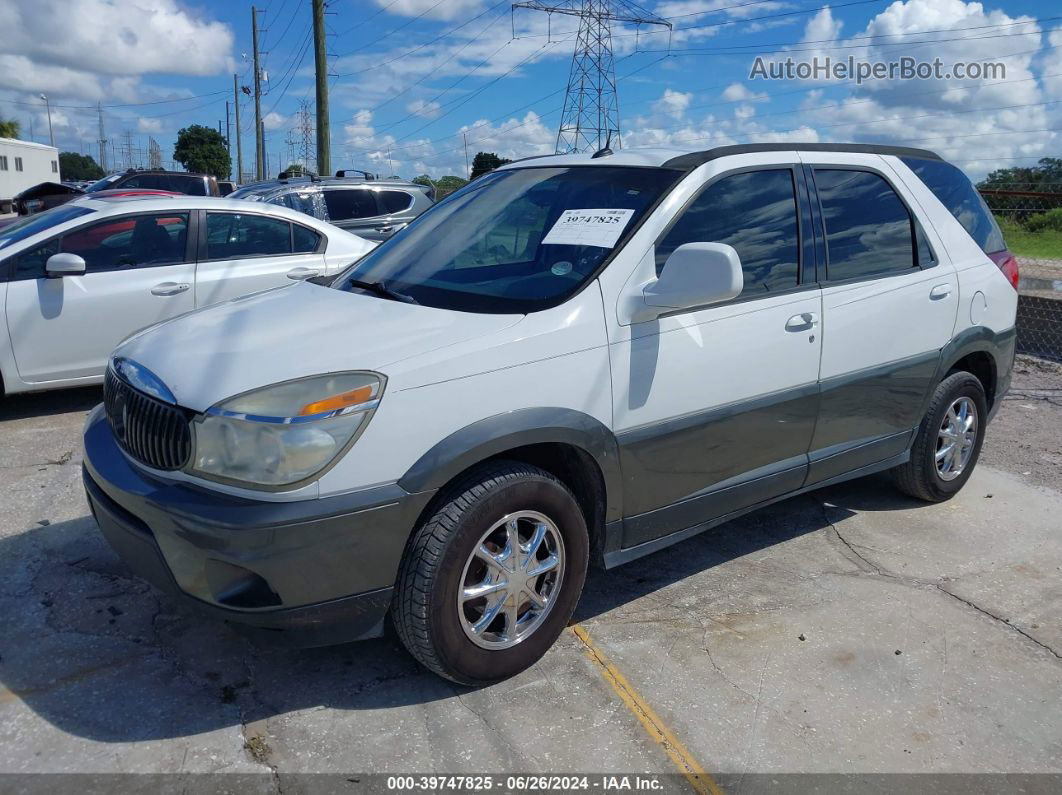 2004 Buick Rendezvous Cx White vin: 3G5DA03E24S587619