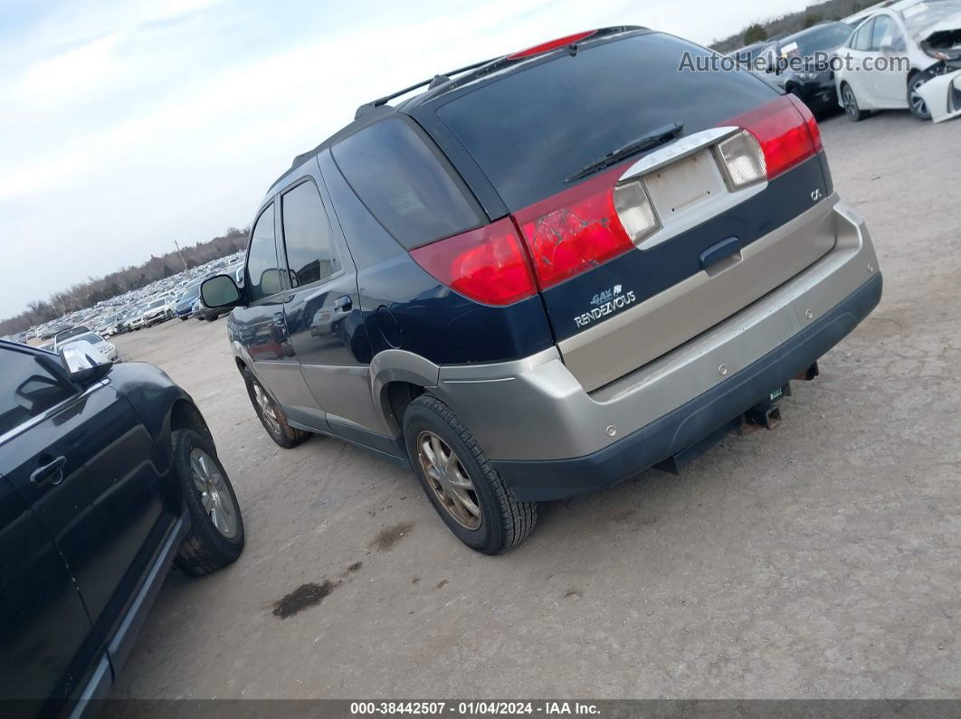 2004 Buick Rendezvous Cx Blue vin: 3G5DA03E34S537621