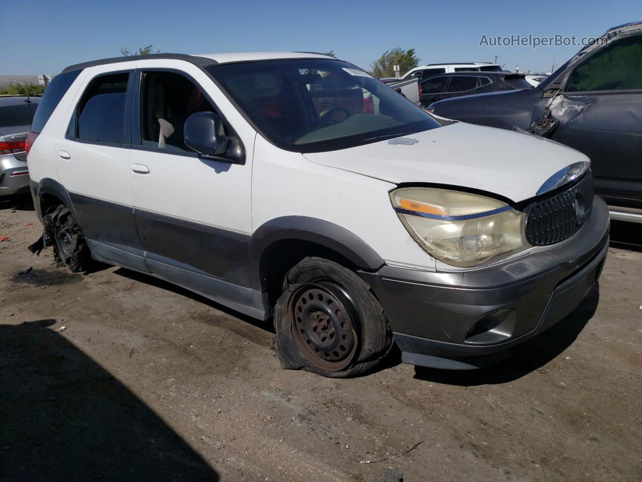 2004 Buick Rendezvous Cx White vin: 3G5DA03E34S548876