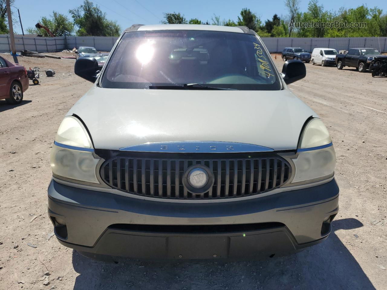 2004 Buick Rendezvous Cx White vin: 3G5DA03E34S555116