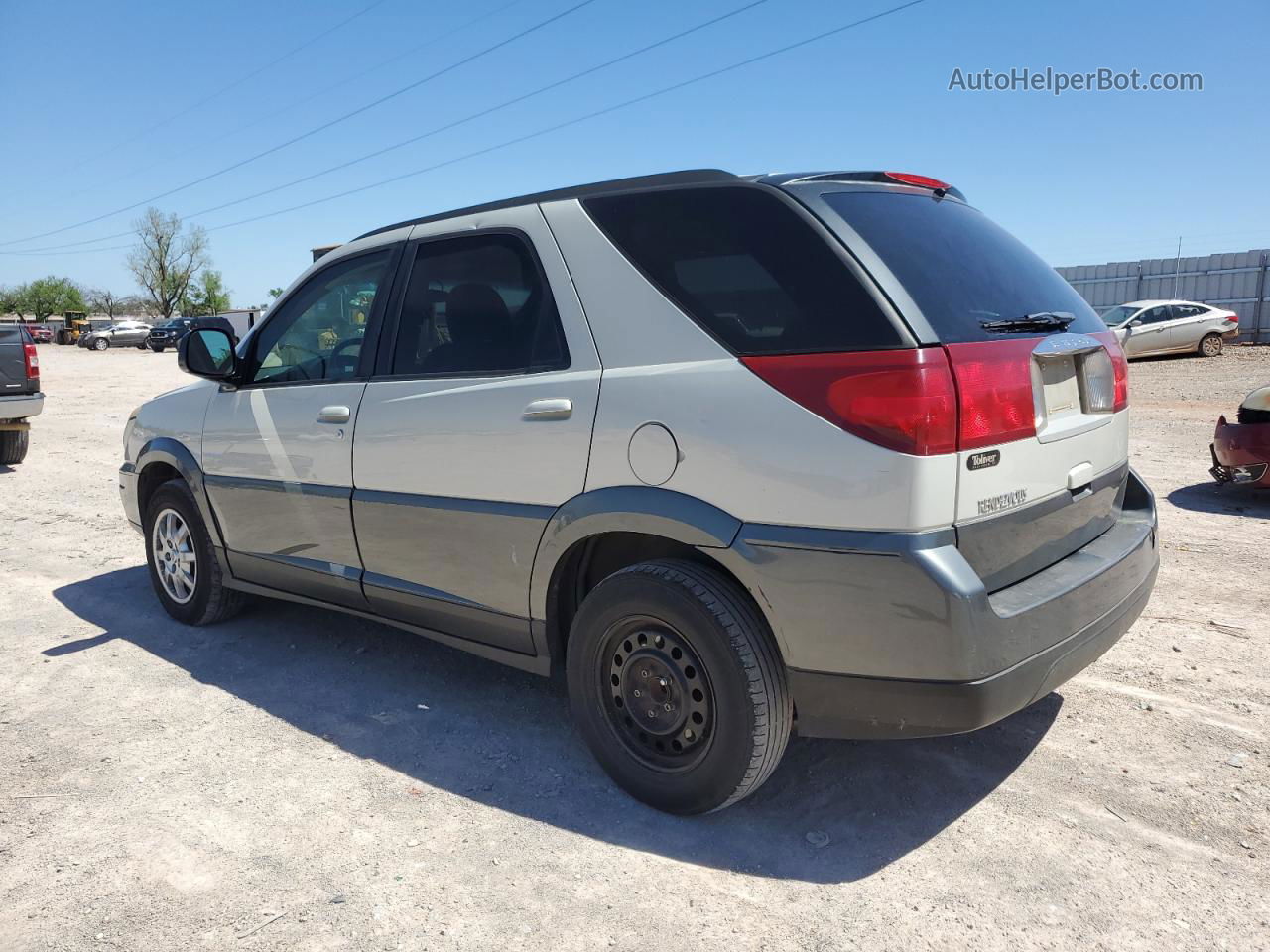 2004 Buick Rendezvous Cx White vin: 3G5DA03E34S555116