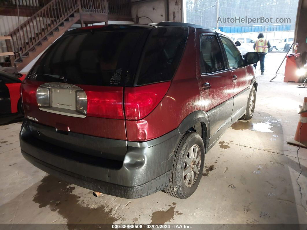 2004 Buick Rendezvous Cx Red vin: 3G5DA03E34S579674