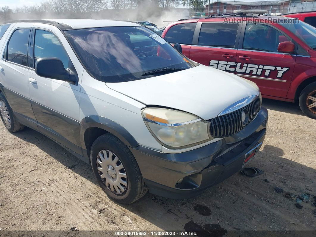 2004 Buick Rendezvous Cx White vin: 3G5DA03E34S589850