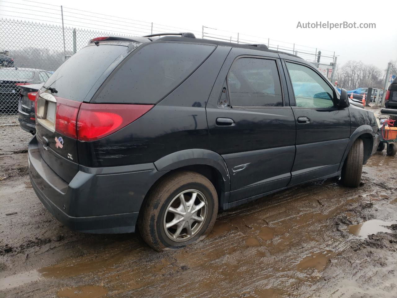 2004 Buick Rendezvous Cx Black vin: 3G5DA03E44S504403