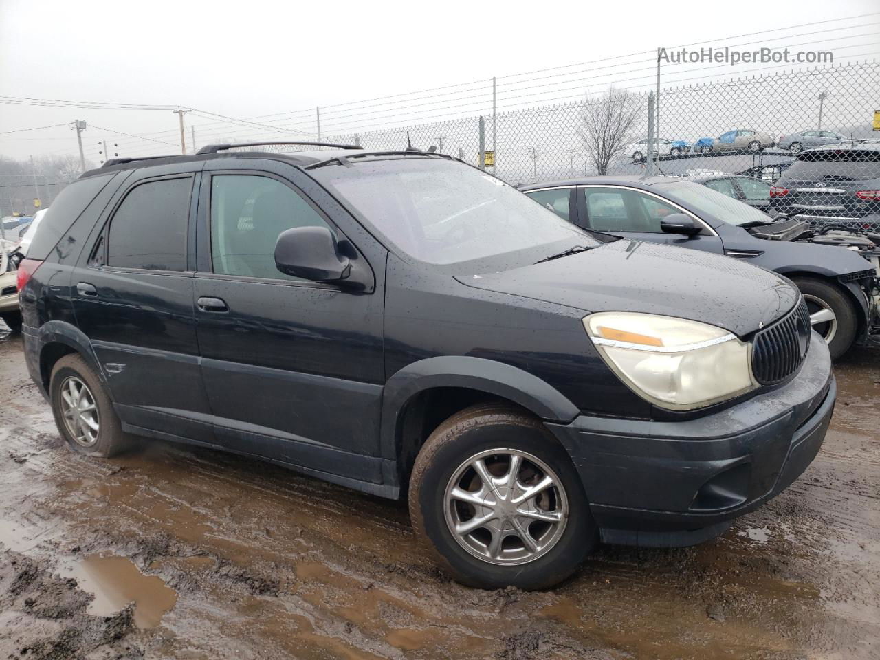 2004 Buick Rendezvous Cx Black vin: 3G5DA03E44S504403